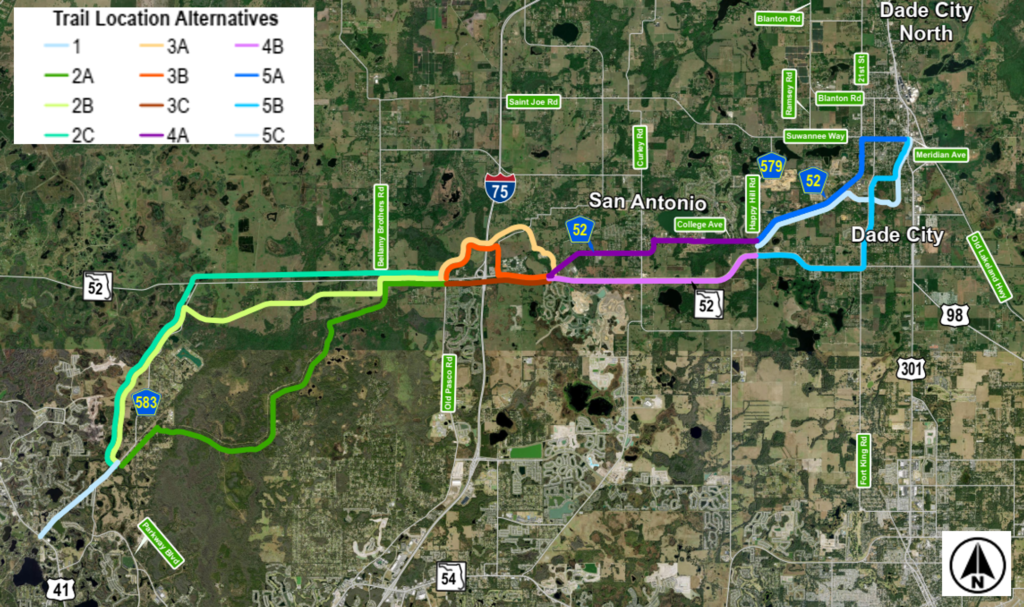 Trail Location Alternatives